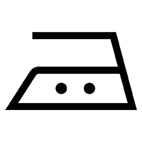 СROEN Глажка при температуре подошвы утюга до 150°C