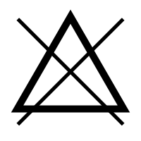 СROEN Отбеливание запрещено